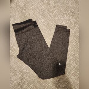 Heathered gray lululemon size 10
